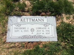 Companion Flat Grave Marker Memorial Design Inspiration