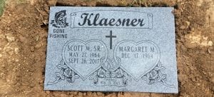 Companion Flat Grave Marker Memorial Design Inspiration