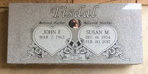 Companion Flat Grave Marker Memorial Design Inspiration