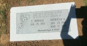 Companion Flat Grave Marker Memorial Design Inspiration