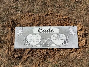 Companion Flat Grave Marker Memorial Design Inspiration