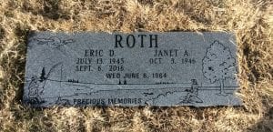 Companion Flat Grave Marker Memorial Design Inspiration