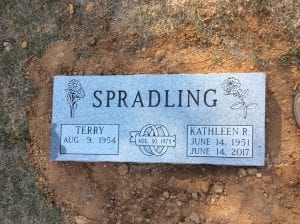 Companion Flat Grave Marker Memorial Design Inspiration