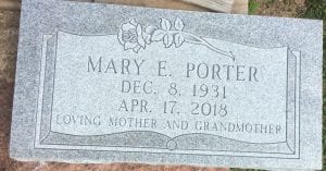 Single Flat Grave Marker Design Inspiration