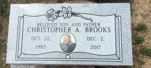 Single Flat Grave Marker Design Inspiration