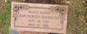 Single Flat Grave Marker Design Inspiration