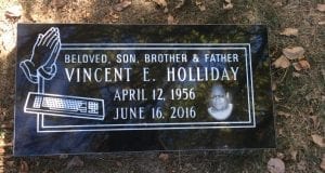 Single Flat Grave Marker Design Inspiration