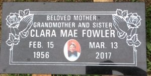 Single Flat Grave Marker Design Inspiration