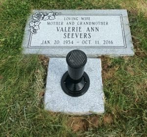 Single Flat Grave Marker Design Inspiration
