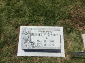 Single Bevel Grave Marker Design Inspiration