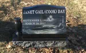 Single Slant Memorial Inspiration
