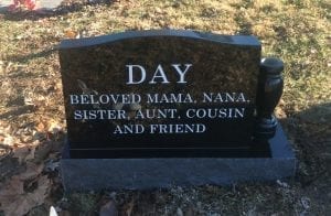 Single Slant Memorial Inspiration