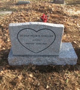 Single Slant Memorial Inspiration
