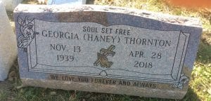 Single Slant Memorial Inspiration