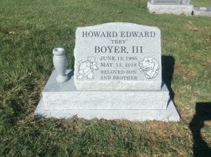 Single Slant Memorial Inspiration