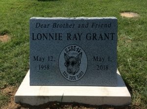 Single Slant Memorial Inspiration