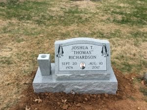 Single Slant Memorial Inspiration