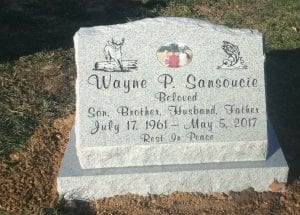 Single Slant Memorial Inspiration