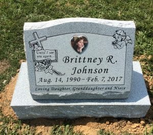 Single Slant Memorial Inspiration