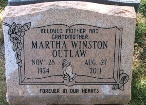 Single Slant Memorial Inspiration