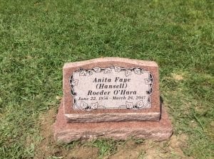 Single Slant Memorial Inspiration