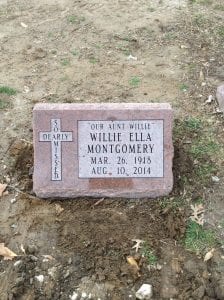 Single Slant Memorial Inspiration